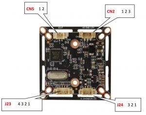 برد و سنسور تصویر دوربین مداربسته XM330V200+F37